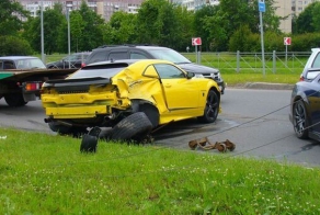 Разбили Chevrolet Camaro