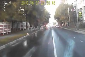 Столкновение с автобусом