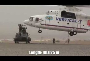 Красавец Ми-26 в работе