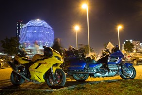 День памяти погибших мотоциклистов в Минске
