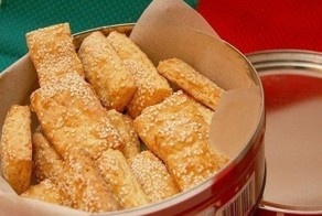 Печенье с плавленным сыром