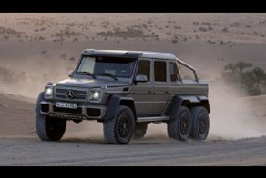 Шестиколесный Mercedes-Benz G 63 AMG 6X6