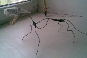 Дракон из полимерной глины