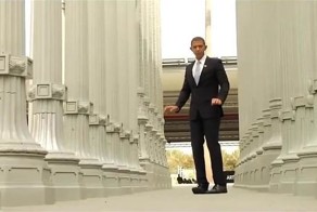 Обама разбушевался:)