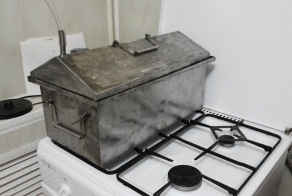 Коптилка своими руками и копчение