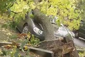 24.09.2014 Буря в Бердянске, Украина.