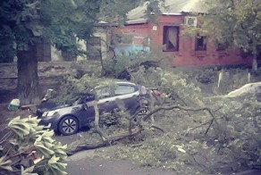 Ураган в Ростове-на-Дону 24.09.2014г