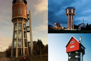 Водонапорные башни преобразованные под жилье