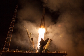 Старт космического корабля «Союз ТМА-14М»