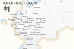 Топонимы России