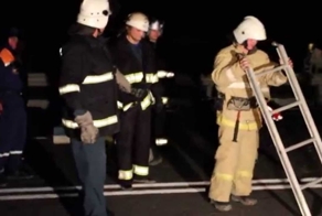 ШОК! Симферопольская дорога в ад! Обвал нового моста в Симферополе.