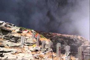Очевидцы сняли начало извержения вулкана в Японии