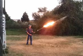 Самодельный огнемет