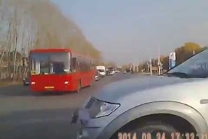 На красный