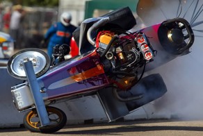 Нарезка аварий в Drag racing