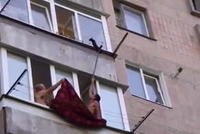 Спасение котейки