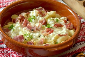 Украинская кухня. Брынзовые галушки