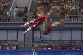 Прыжки на брусьях