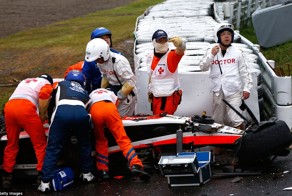 Авария на Гран-При Японии (чего не показали официальные ТВ каналы)