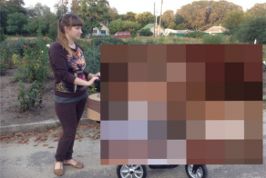 С детьми на прогулке