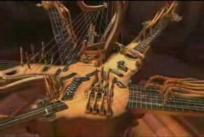 Пара клипов "самоиграющих" инструментов 