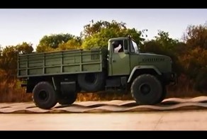 Испытания КрАЗа в Африке