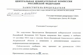 Троллинг Госдепа США от ЦИК РФ