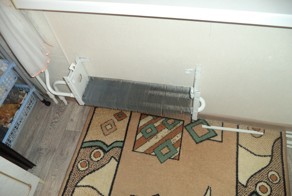 Экран на батарею своими руками