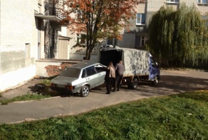 Заносят 99 ю в Газель