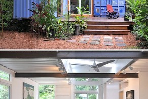 Жилье из старых контейнеров