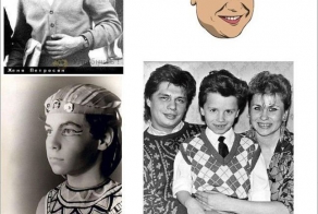 Детские фотографии русских знаменитостей