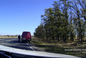 По трассе задним ходом