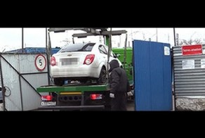 эксперимент с эвакуацией автомобиля