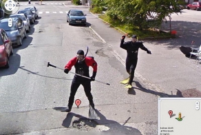 25 самых неожиданных снимков сервиса Google Street View