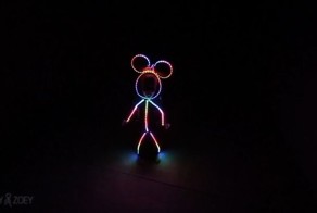 LED-костюм для ребенка на Хэллоиун