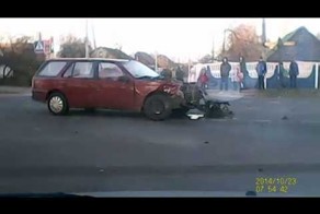 ДТП с милицейской машиной