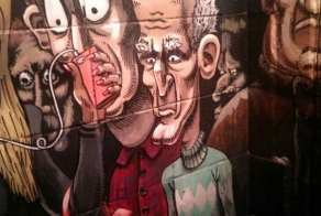 Оригинальный вариант отделки туалета