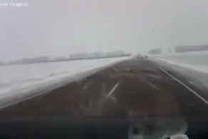 ДТП УАЗ Патриот перевернулся на трассе