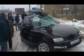 Подборка аварий и ДТП от Леонид за 26.10.2014