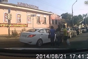 Женский Гнев на дорогах