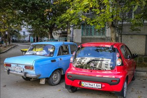 Старые автомобили в Севастополе
