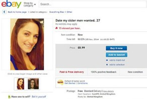 Англичанин выставил сестру на аукцион eBay