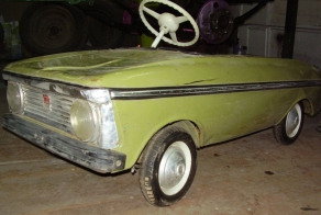 Восстановление детской машинки "Москвич"