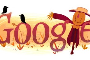 Хеллоуин - анимационные картинки от Google