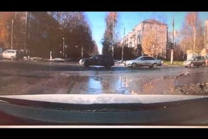 Авария с милицейским УАЗом