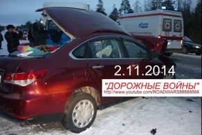 Подборка аварий и ДТП от Леонид за 02.11.2014