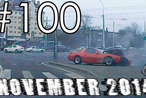 Подборка Аварий и ДТП #100 - Ноябрь 2014