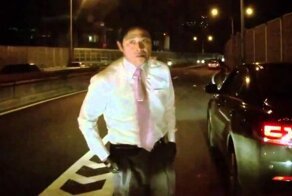 Разборка в Китае. Пытался взглядом убить