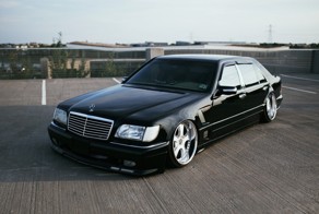 Mercedes W140 в VIP-тюнинге