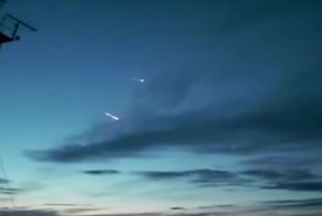 Приземление боеголовок ядерной ракеты
